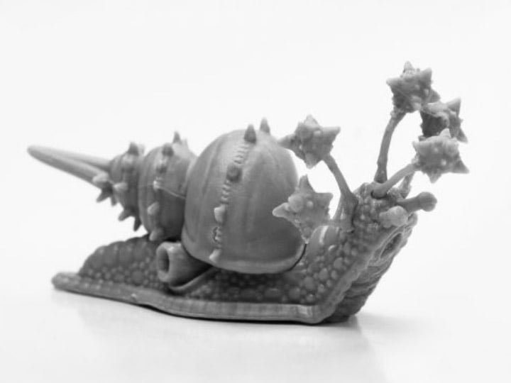 Reaper Bones Black Thrasher Snail Miniature Gallery Image 1