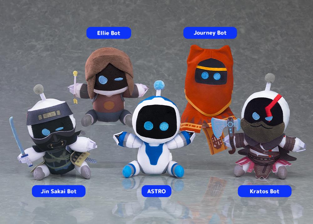 Astro Bot Set of 5 Plushies