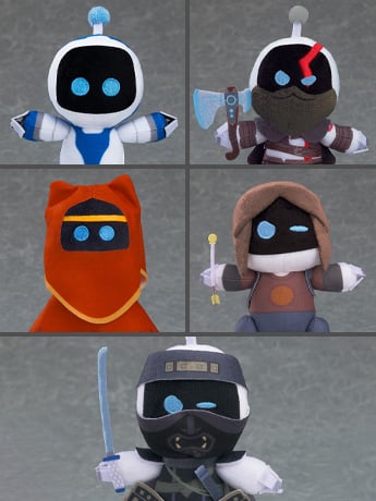 Astro Bot Set of 5 Plushies