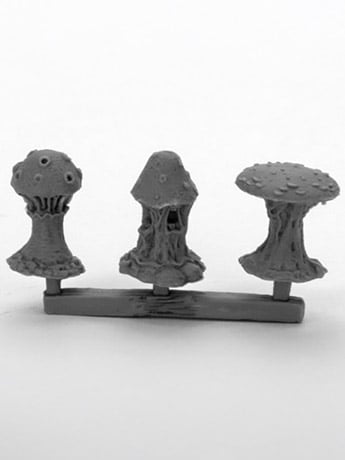 Reaper Bones Black Shrieking Fungi Miniatures Set Gallery Image 2