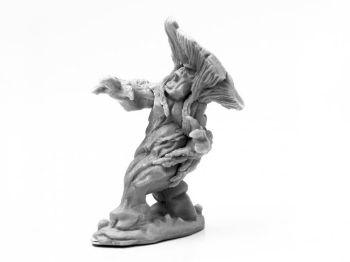 Reaper Bones Black Fungal Bruiser Miniature Gallery Image 1