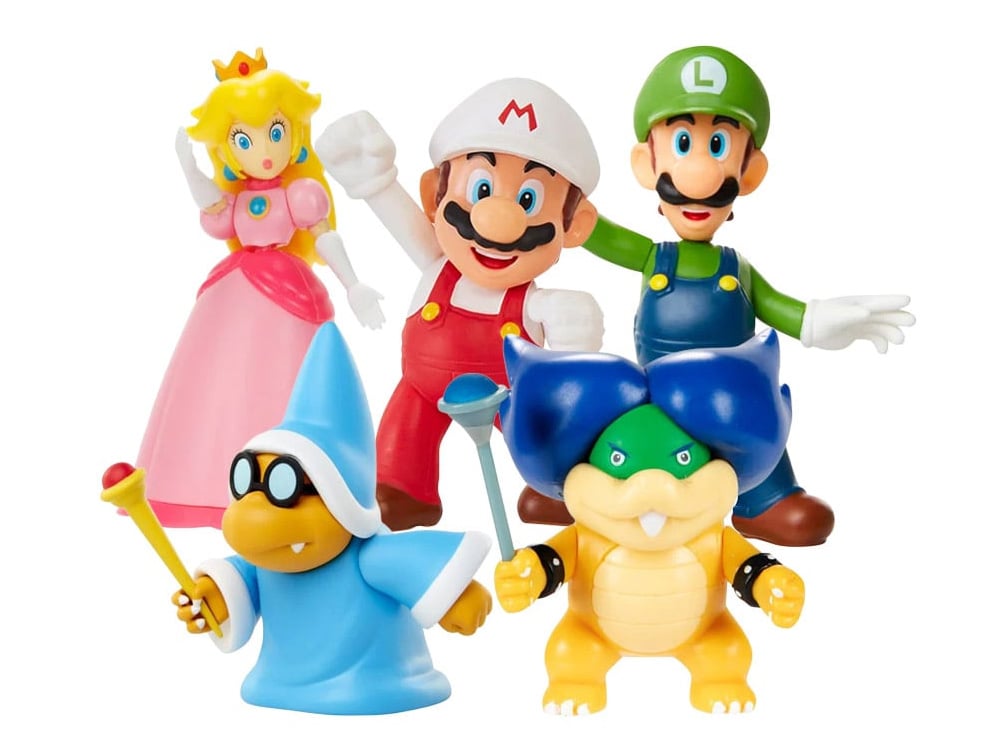 World of Nintendo 2.5-Inch Scale Wave 54 Set of 5 Limited Articulation Figures Gallery Image 1