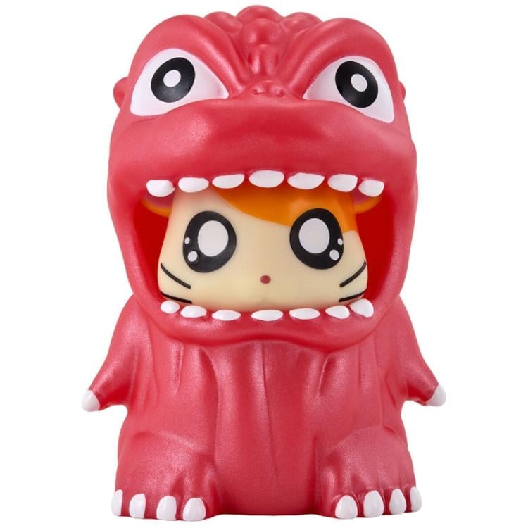 Godzilla x Hamtaro Movie Monster Series Godziham-kun (Metallic Red Ver.) Gallery Image 3
