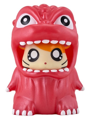 Godzilla x Hamtaro Movie Monster Series Godziham-kun (Metallic Red Ver.) Gallery Image 2