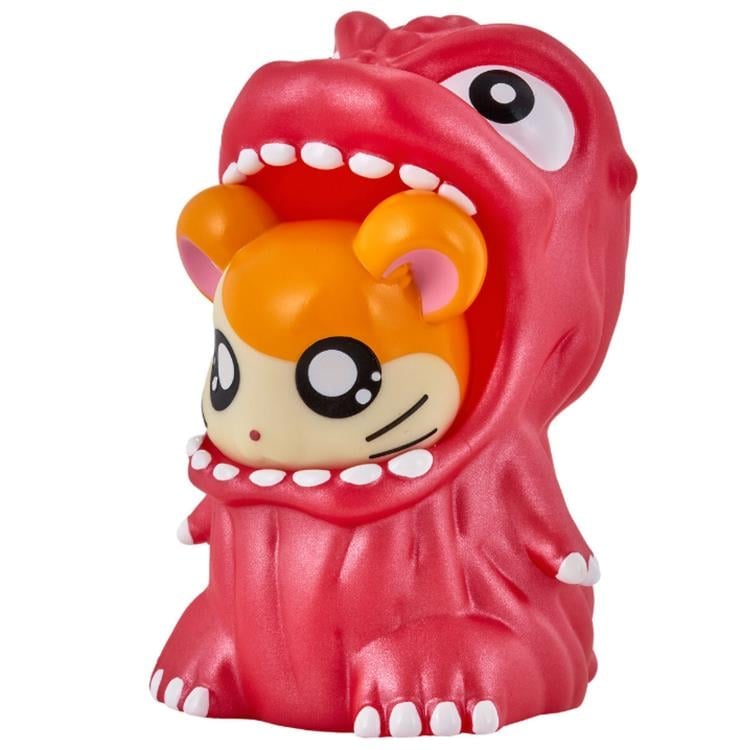 Godzilla x Hamtaro Movie Monster Series Godziham-kun (Metallic Red Ver.) Gallery Image 4