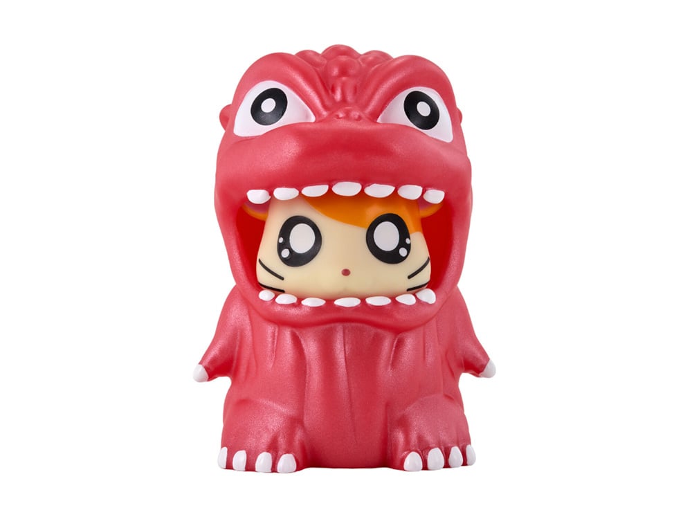 Godzilla x Hamtaro Movie Monster Series Godziham-kun (Metallic Red Ver.) Gallery Image 1