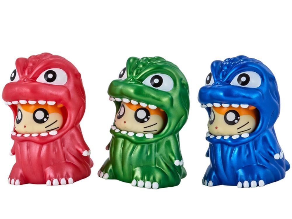 Godzilla x Hamtaro Movie Monster Series Godziham-kun (Metallic Red Ver.) Gallery Image 5