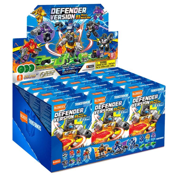 Transformers G1 Galaxy Version Defender Vol. 3 Heavy Metal War Box