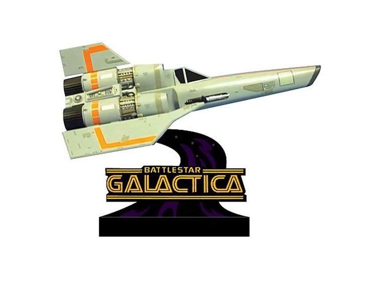 Battlestar Galactica Viper Monitor Mate Bobblehead Gallery Image 1