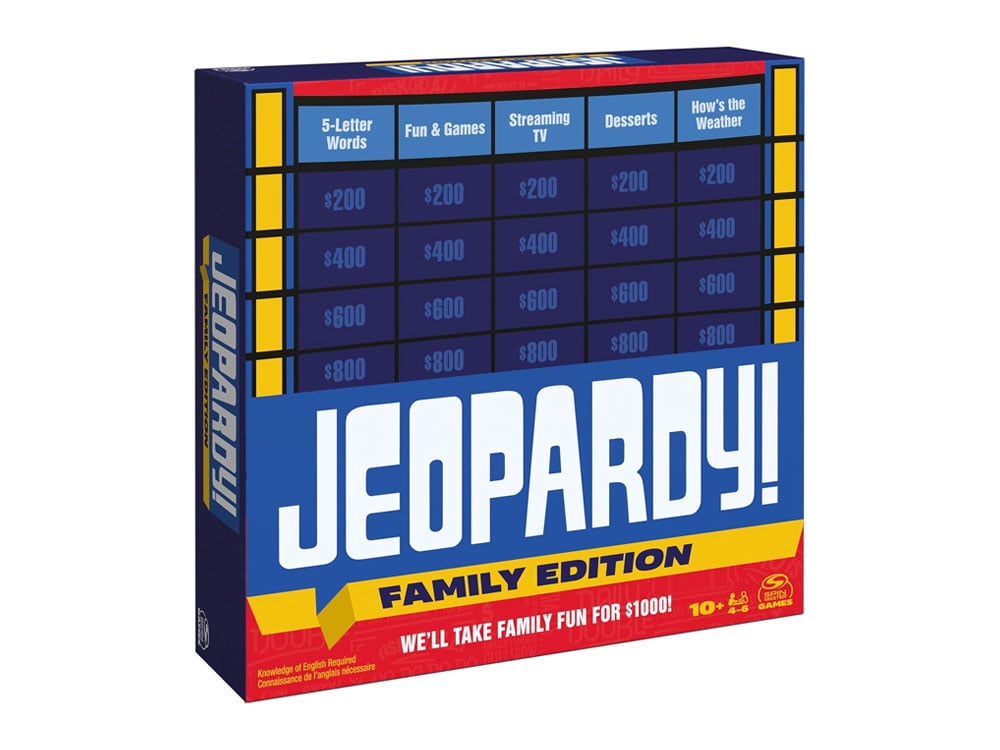 Jeopardy Family Edition Board Game Gallery Image 1