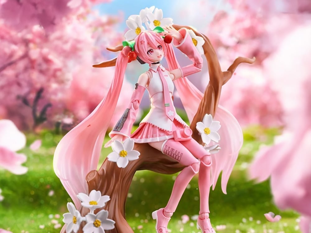 Vocaloid Fantastics Series Hatsune Miku (Sakura Ver.) Model Kit Gallery Image 1