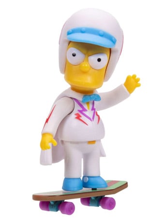 The Simpsons Bart the Daredevil 2.5-Inch Scale Action Figure Gallery Image 2