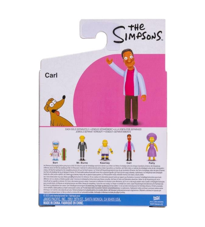 The Simpsons Carl Carlson 2.5-Inch Scale Action Figure Gallery Image 8