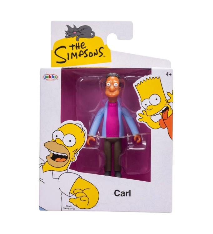 The Simpsons Carl Carlson 2.5-Inch Scale Action Figure Gallery Image 7