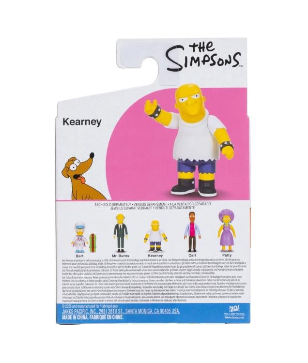 The Simpsons Kearney Zzyzwicz 2.5-Inch Scale Action Figure