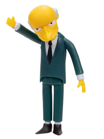 The Simpsons Mr. Burns 2.5-Inch Scale Action Figure Gallery Image 2