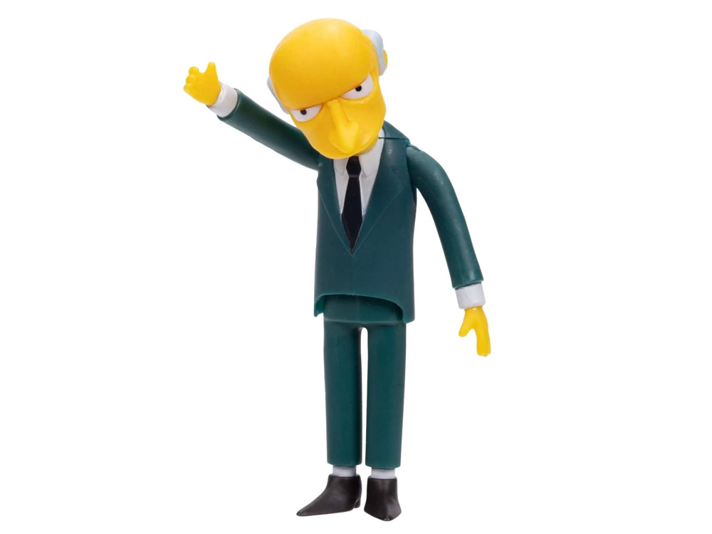 The Simpsons Mr. Burns 2.5-Inch Scale Action Figure Gallery Image 1