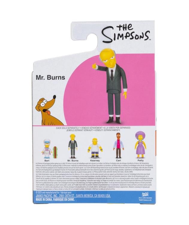 The Simpsons Mr. Burns 2.5-Inch Scale Action Figure Gallery Image 8