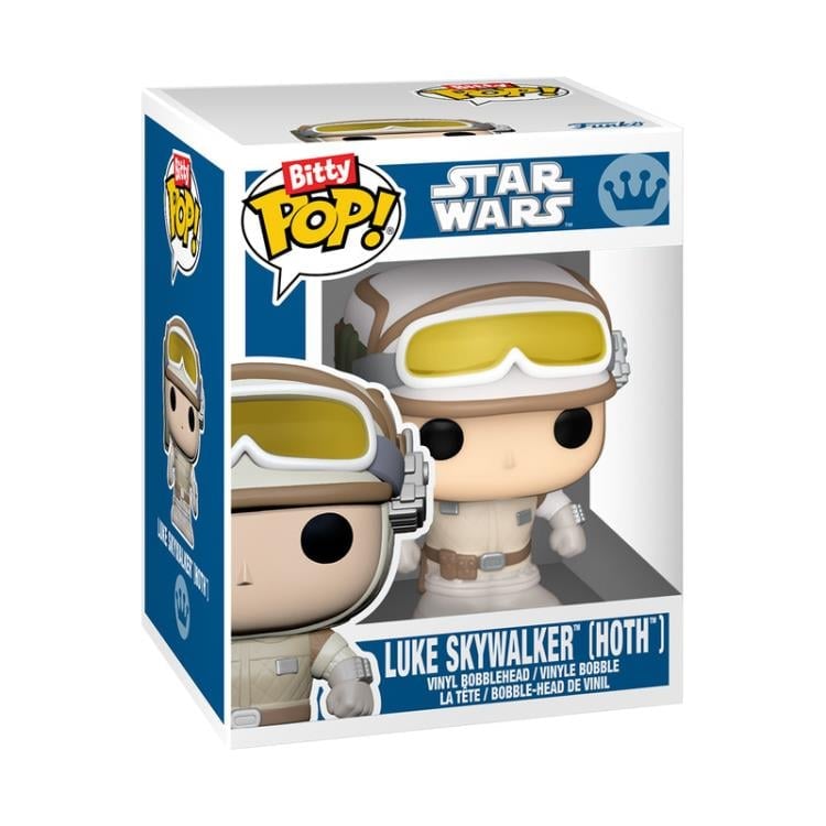 Star Wars Bitty Pop! Luke Skywalker (Hoth) & Wampa Two-Pack Gallery Image 3