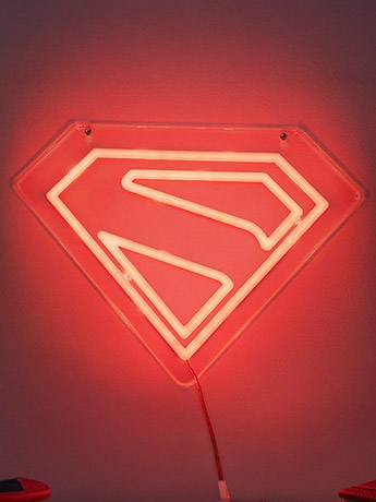Superman (2025) LED Neon Light Gallery Image 2