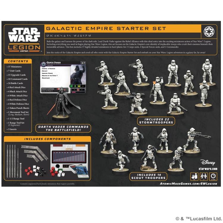 Star Wars: Legion Galactic Empire Starter Set Gallery Image 9
