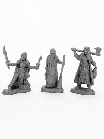 Reaper Bones Black Women of Dreadmere Miniatures Set Gallery Image 2