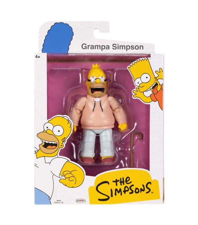The Simpsons Grampa Simpson 5-Inch Scale Action Figure Gallery Image 8