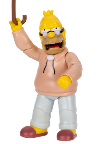 The Simpsons Grampa Simpson 5-Inch Scale Action Figure Gallery Image 2