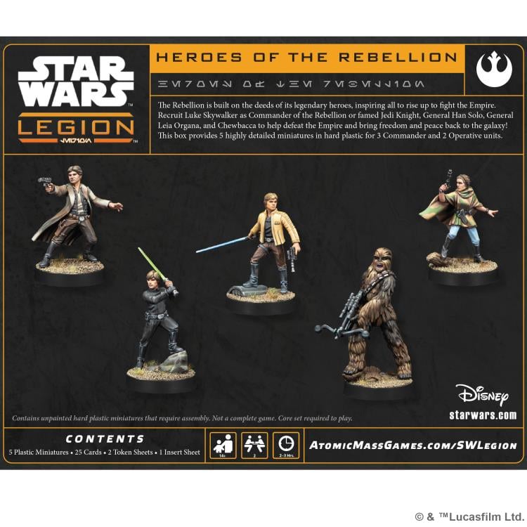 Star Wars: Legion Heroes of the Rebellion Character Expansion Gallery Image 6