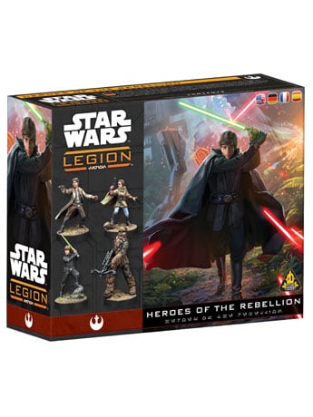 Star Wars: Legion Heroes of the Rebellion Character Expansion Gallery Image 2