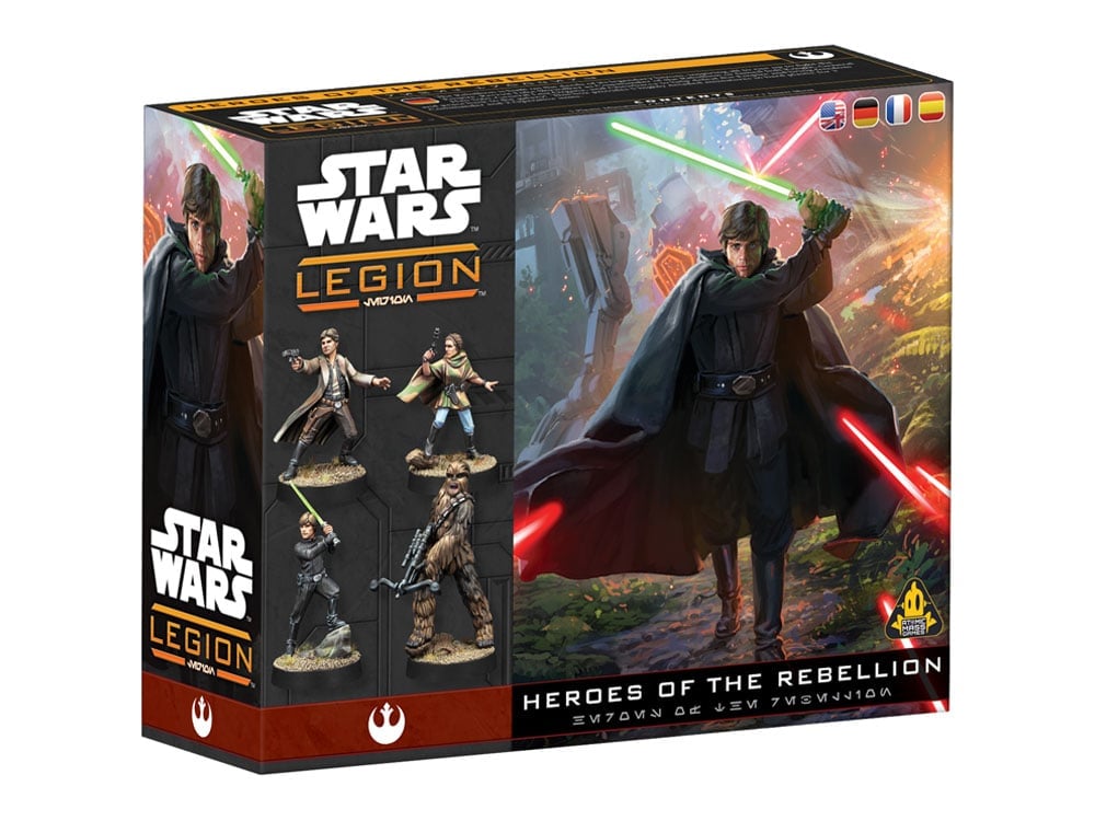 Star Wars: Legion Heroes of the Rebellion Character Expansion Gallery Image 1