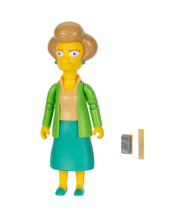 The Simpsons Edna Krabappel 5-Inch Scale Action Figure Gallery Image 4