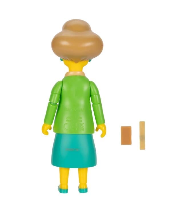 The Simpsons Edna Krabappel 5-Inch Scale Action Figure Gallery Image 6