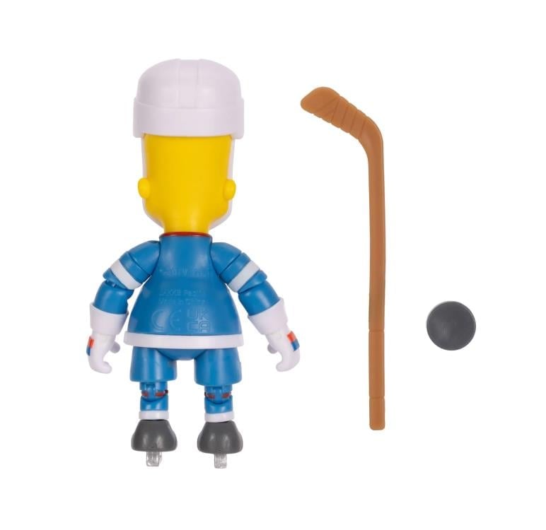 The Simpsons Bart Simpson (Hockey) 5-Inch Scale Action Figure Gallery Image 6