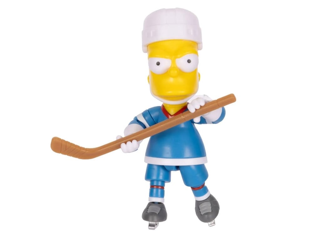 The Simpsons Bart Simpson (Hockey) 5-Inch Scale Action Figure Gallery Image 1
