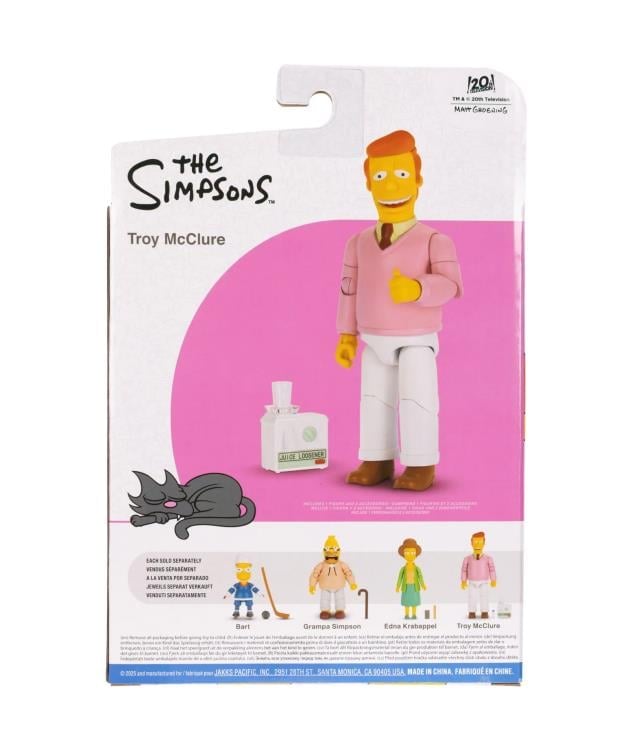 The Simpsons Troy McClure 5-Inch Scale Action Figure Gallery Image 8