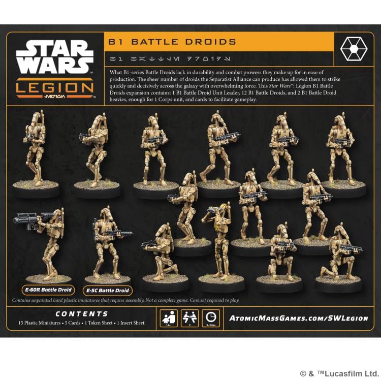 Star Wars: Legion B1 Battle Droids Expansion Gallery Image 5