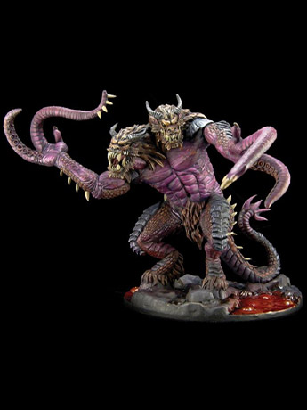 Reaper Bones Black Demonic Lasher Miniature Gallery Image 2