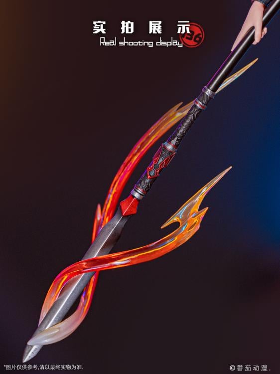 Slay the Gods Hongying (Rose Fire Feather Cloak Ver.) 1/6 Scale Figure Gallery Image 15
