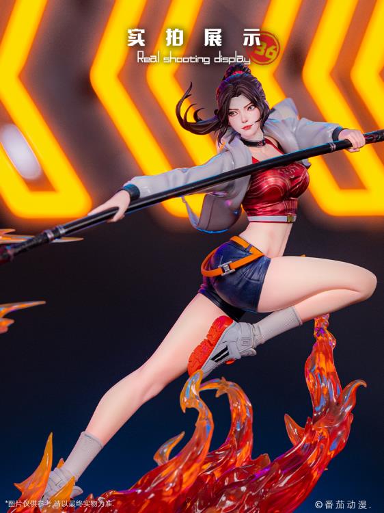 Slay the Gods Hongying (Rose Fire Feather Cloak Ver.) 1/6 Scale Figure Gallery Image 7
