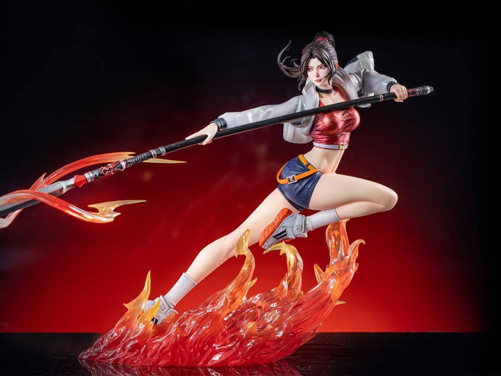 Slay the Gods Hongying (Rose Fire Feather Cloak Ver.) 1/6 Scale Figure Gallery Image 1