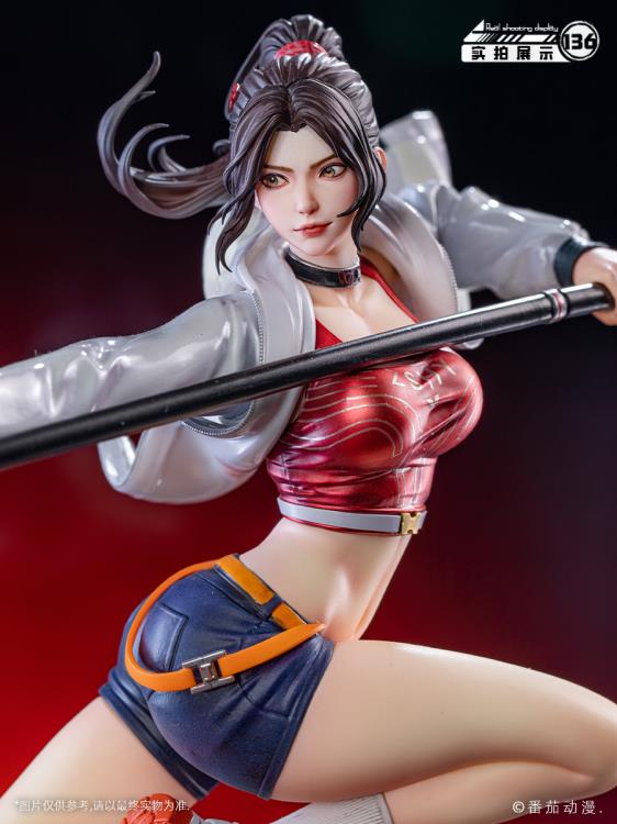 Slay the Gods Hongying (Rose Fire Feather Cloak Ver.) 1/6 Scale Figure Gallery Image 9