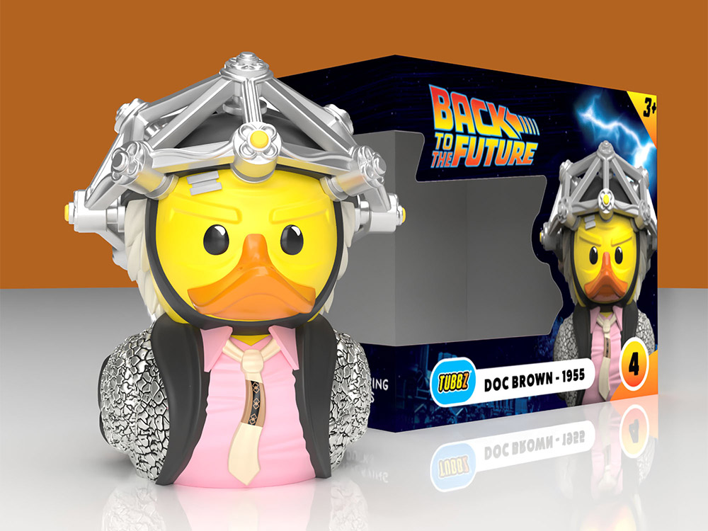 Back to the Future TUBBZ Doc Brown (1955) Cosplaying Duck (Boxed Edition) Gallery Image 1