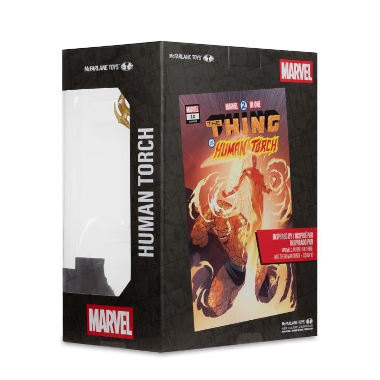 Marvel Comics The Human Torch (The Thing and the Human Torch #10) 1/6 Scale Figure Gallery Image 11