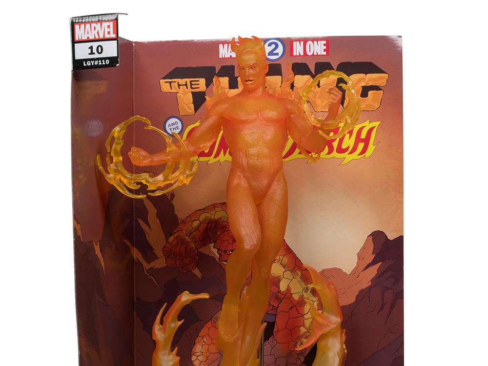 Marvel Comics The Human Torch (The Thing and the Human Torch #10) 1/6 Scale Figure Gallery Image 1