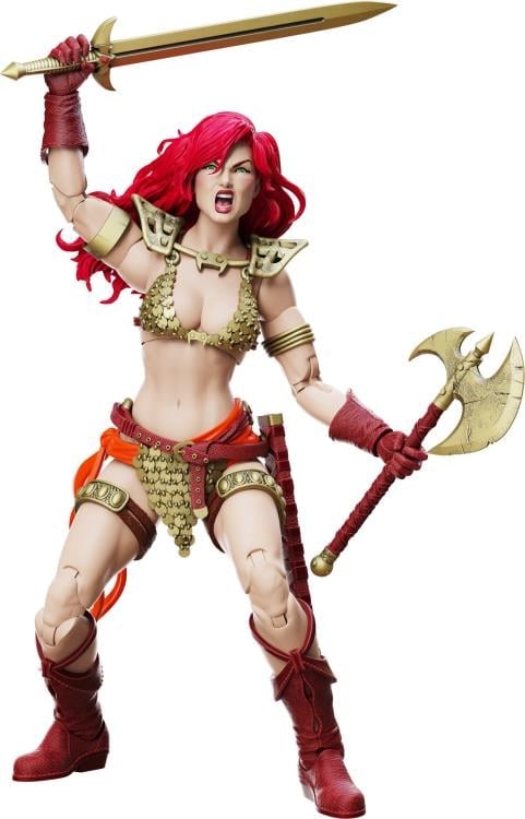 1/12レッドソニア　REDSONIA Red Sonja Epic H.A.C.K.S. Red Sonja (Red and Gold Ver.) 1/12 Scale