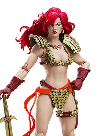 Red Sonja Epic H.A.C.K.S. Red Sonja (Red and Gold Ver.) 1/12 Scale