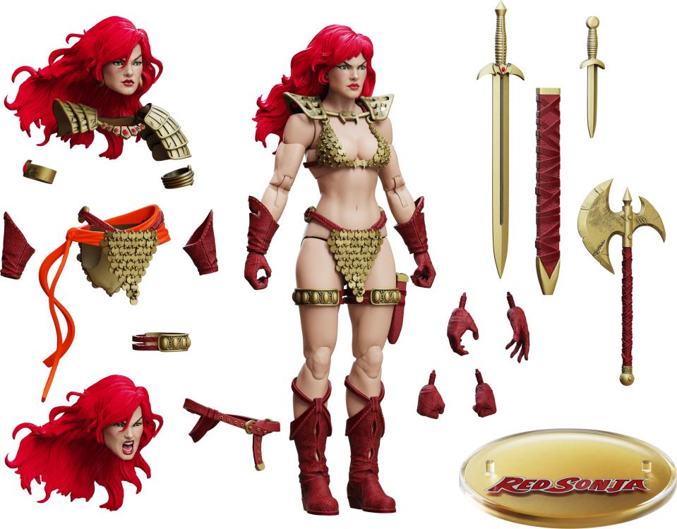 Red Sonja Epic H.A.C.K.S. Red Sonja (Red and Gold Ver.) 1/12 Scale
