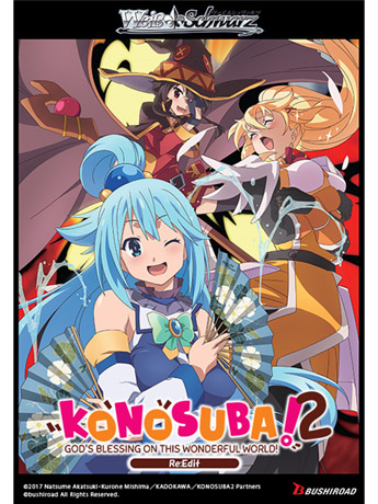 Weiss Schwarz Konosuba: God's Blessing on This Wonderful World! Re:Edit (English Edition) Box of 12 Booster Packs Gallery Image 2