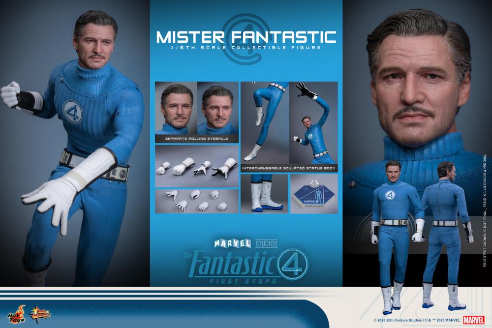 The Fantastic Four: First Steps MMS821 Mister Fantastic 1/6th Scale Collectible Figure Gallery Image 18